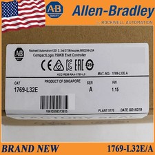 New Factory Sealed AB 1769-L32E / A CompactLogix EtherNet Processor 1769L32E