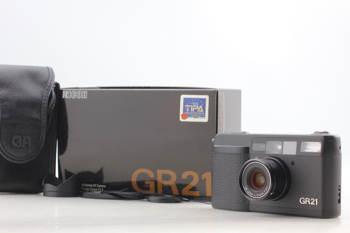 Unused in Box】 Ricoh GR21 21mm f/3.5 Film Camera LCD Perfect w