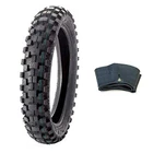 Combo Dirt Bike Tire Size 90/100-14, Includes Inner Tube Size 90/100-14 TR4