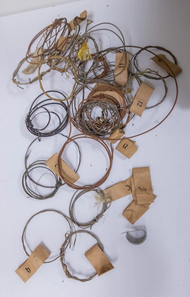 Arpa de guitarra antigua - cítara de concierto de 32 cuerdas - necesita cuidado Foto 3 de 4