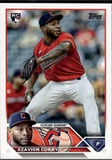 Xzavion Curry 2023 Topps Cleveland Guardians Rookie #513