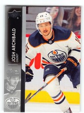 Josh Archibald 2021 Oilers Hockey Card