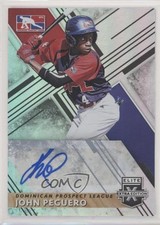 2019 Panini Elite Extra Edition Dominican Prospect League John Peguero Auto he4