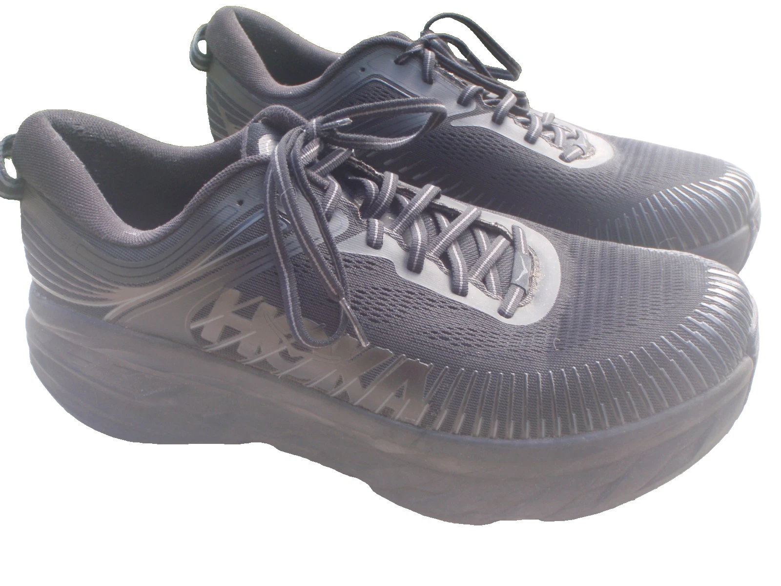 HOKA ONE ONE M Clifton 8 EXTRA WIDE TUTTO NERO Uomo 12.5 4E EU 47 1 3