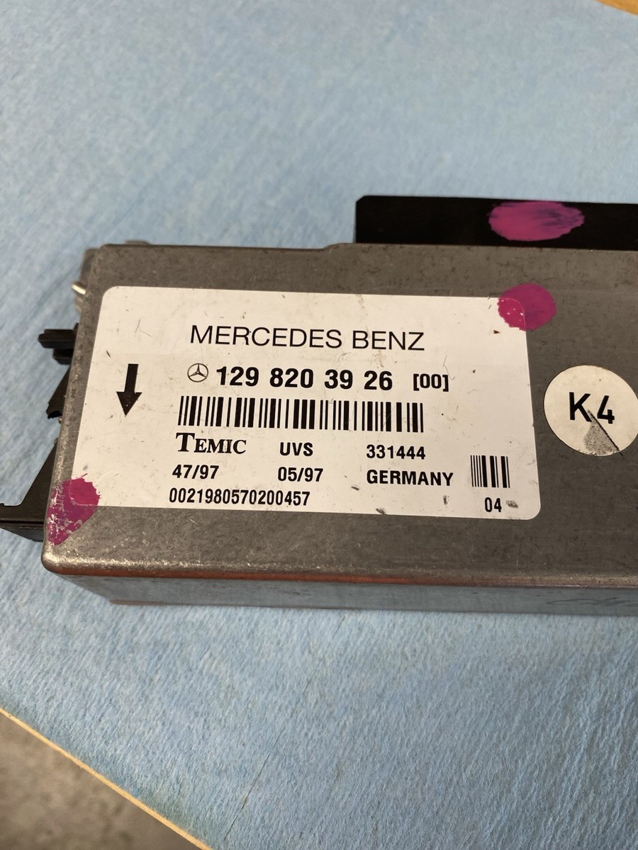 REBUILT 90-02 Mercedes R129 SL RST Controller 1298203926 | eBay