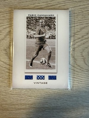 2023-24 Futera Unique FABIO CANNAVARO 19/21 Patch Vintage Italy
