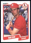 1990 Fleer Baseball Todd Zeile #265 PSA 9