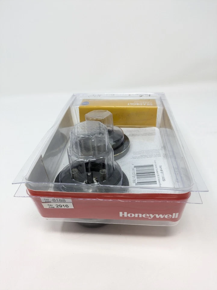 Cajas fuertes y cerraduras de puertas Honeywell 8111409 cerrojo Honeywell, bronce frotado con aceite Foto 3 de 3