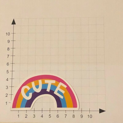 Sticker RAINBOW cute color sky sun rain sign happy freedom weather 