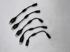Lot Of 4 Original Xbox Breakaway Cable Controller Microsoft