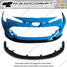 For 19-22 Toyota Corolla SE/XSE Hatch Front Bumper Lip Chin Spoiler MDA Style PU