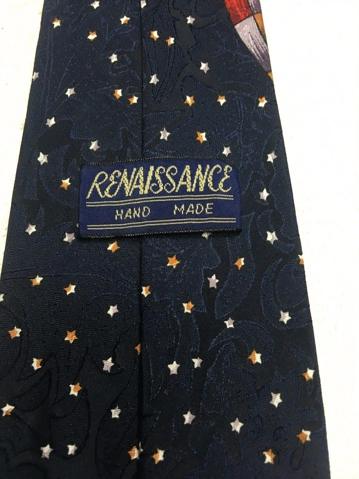 CORBATA RENACENTISTA HOMBRE NAVIDAD 3,75 X 60 Foto 4 de 4