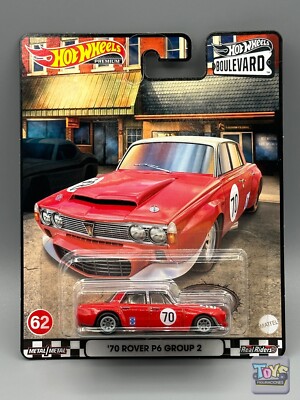 Hot Wheels Premium '70 Rover P6 Group 2 HW Boulevard 2022 #62 Real
