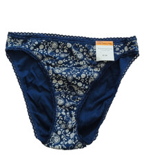 NWT CHARTER CLUB Brief Size SMALL Blue Paisley 100 Cotton