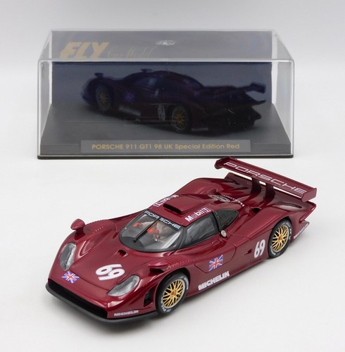 Voiture Slot Fly Porsche 911 GT1 98 - Échelle 1:32 - N°5 Donington 1998 - Ref.A76