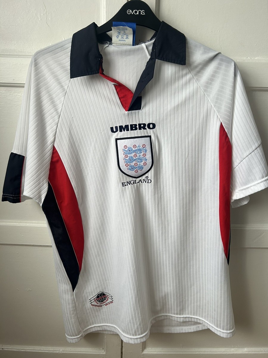England 97-99 Home Football Shirt - Size XL | eBay UK