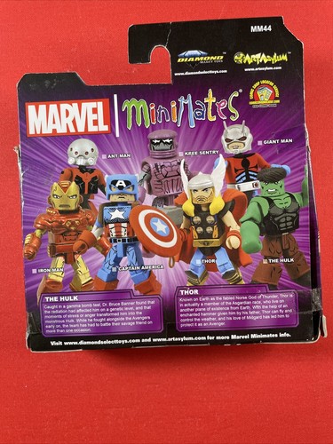 JUEGO MINIMATES MARVEL THE HULK & THOR 2012 - Imagen 3 de 5
