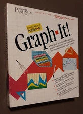 Graph-It by Timework Platinum for Apple IIe,IIc,IIgs 1987
