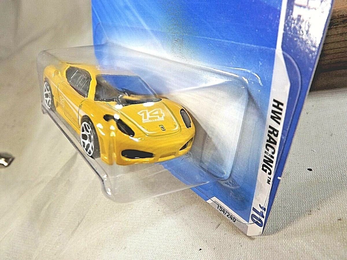 ミニカー Hot Wheels Ferrari 430 Scuderia yellow 2010 Hot Wheels #127 Ferrari 430 Scuderia Yellow HW All