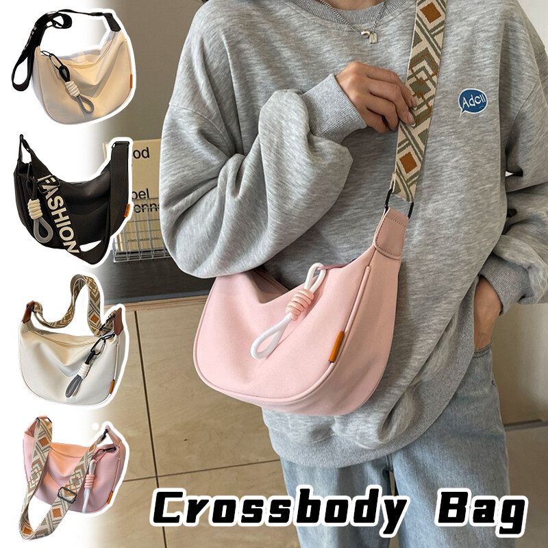 Crossbody Bags Casual High Capacity Women Shoulder Totes Bag Canvas-image