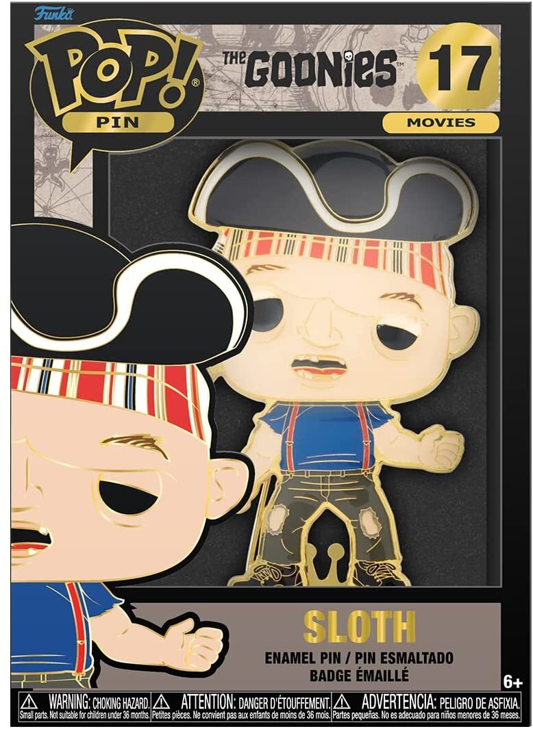 7024787 Merchandising Goonies (The): Funko Pop! Pin - Sloth (Enamel Pin / Spilla