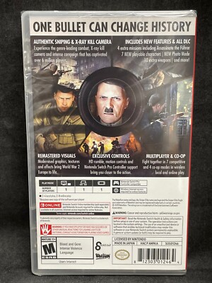 SWITCH SNIPER ELITE V2 REMASTERED【新品未開封】 Amazon.com: Sniper Elite V2 Remastered - Nintendo Switch : Ui