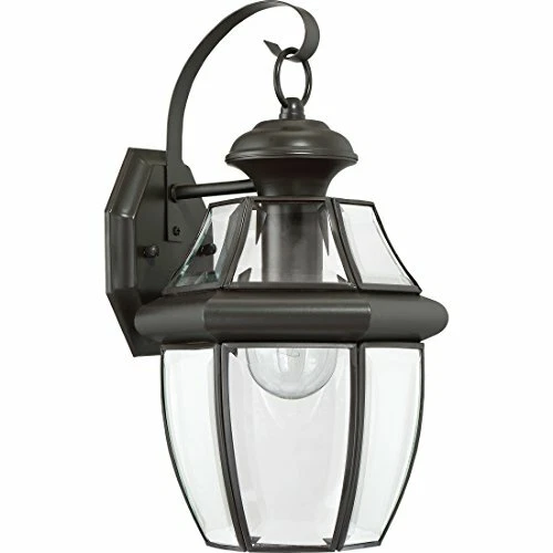 Quoizel NY8316Z Newbury Light Outdoor Wall Lantern, Medici Bronze - Picture 2 of 7