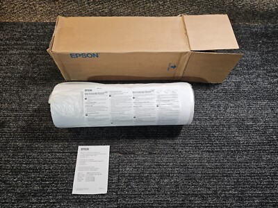 Epson S042003 17'' x 100' 10 mil. Publication Proofing Paper - Semi-Matte White