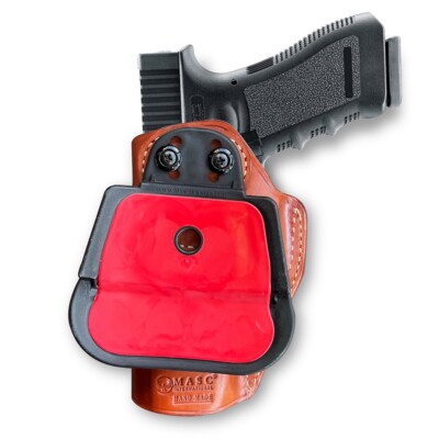 Leather OWB Paddle Holster For Glock 21, Beretta PX4 Storm – Popular Holsters-777490