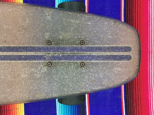 Vtg FLEXDEX Neon LED Light Skateboard Clear Fiberglass USA Longboard Cruiser - Picture 2 of 15