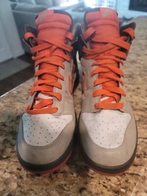 Nike Dunk High Team Orange Light Bone/Orange/Mauve Men\'s Size 9.5 317982-081 Nike Dunk High Team Orange Light Bone (317982-081) Size 9 US  main image 3