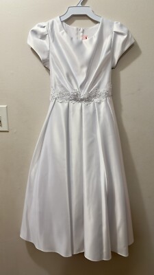 Good Girl USA White Dress Style #3547 Size 10
