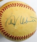 Vintage Peter Ueberroth former commish autographed signed baseball from 8/7/95