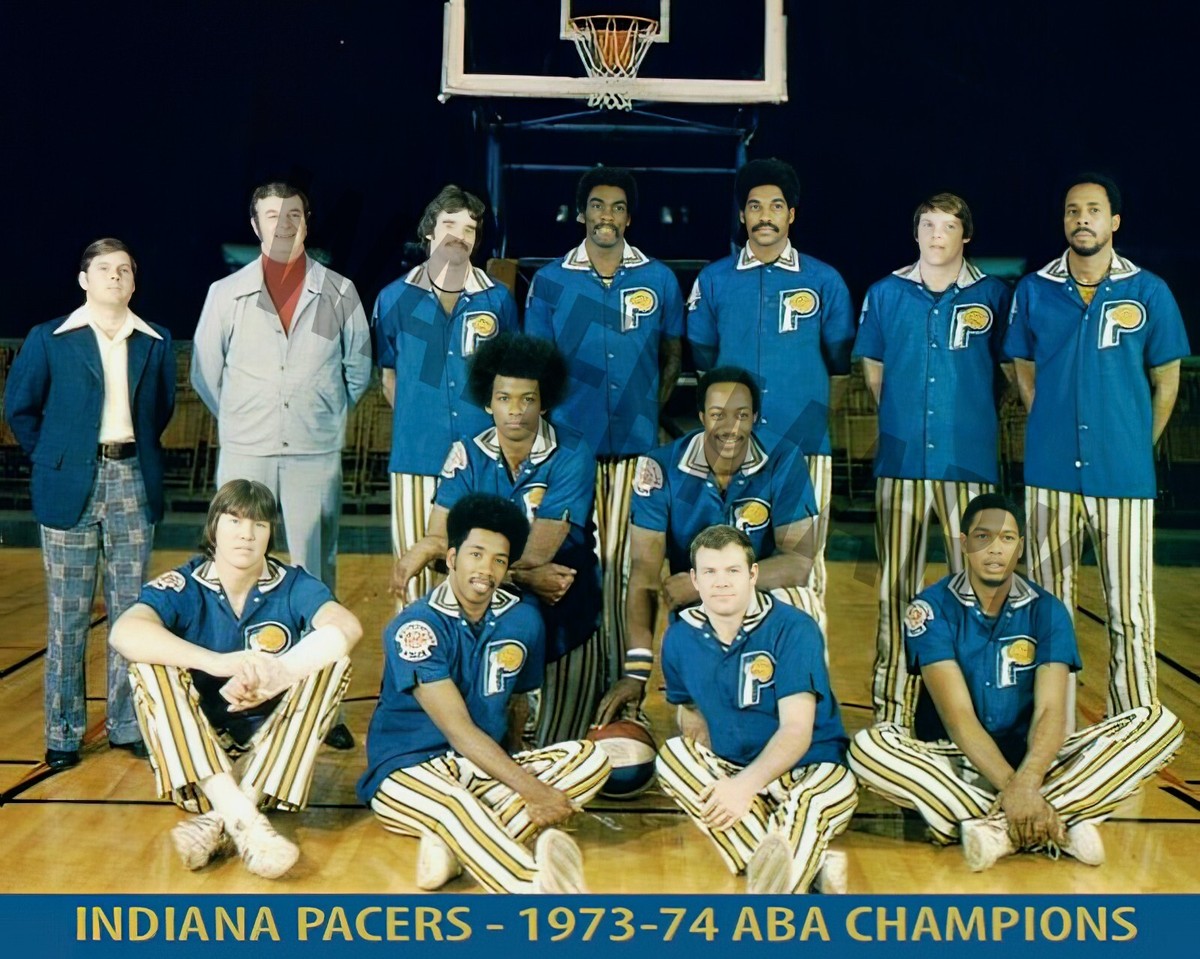 Indiana Pacers 1973-74 ABA Champions, 8 x 10 Color Photo | eBay