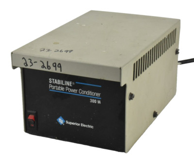 Superior Electric Stabiline Portable Power Conditioner PPC300; 120V 2.5A