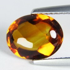 2.63Ct Natural Fantastic Oval Buff Top Cut Citrine 10x8mm Loose Gemstone Ref VDO