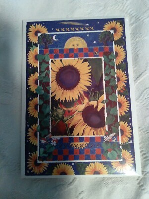 Rare New Vintage Sunrise Stationery Folio Set 15 Sheets 10 Envelopes 