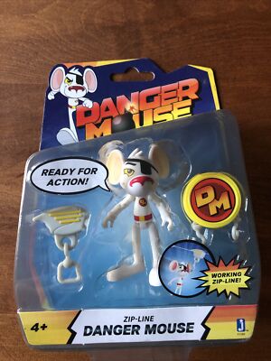 Danger Mouse Zip-Line Action Figure