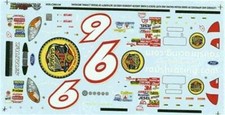 Slixx 1634 6 JR's Garage 2001-Mark Martin Nascar decal