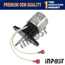 12V Shutoff Stop Solenoid Valve 0250-12A2UC11S3 8250-1502 8250-1501 for Woodward
