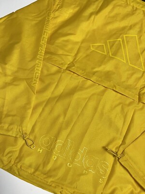 ADIDAS Daniel Patrick Anorak Reflective Men's Jacket Color Yellow Size L GK8644