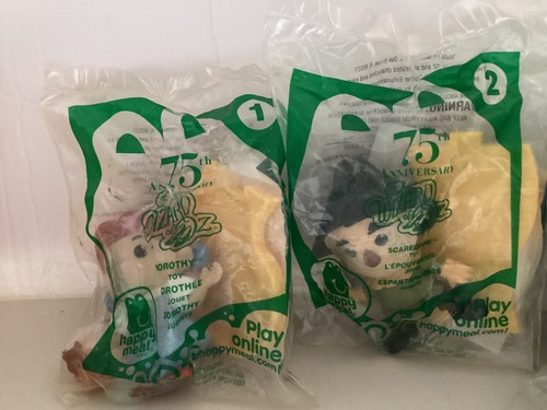 2013 WIZARD OF OZ 75th Anniversary McDonalds Happy Meal Toys Full Set of 6 - NEW - Picture 2 of 4
