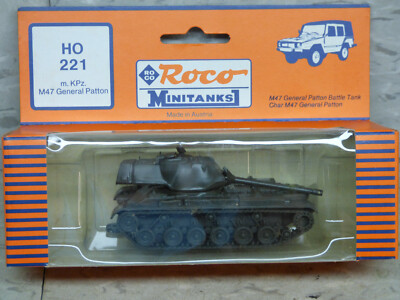 Roco Minitanks (NEW) 1/87 Modern US M-47 Patton Medium Battle Tank Lot #798X