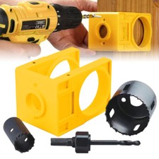 Door Lock Installation Kit  Adjustable Wooden Door Lock Fitting Set Tool