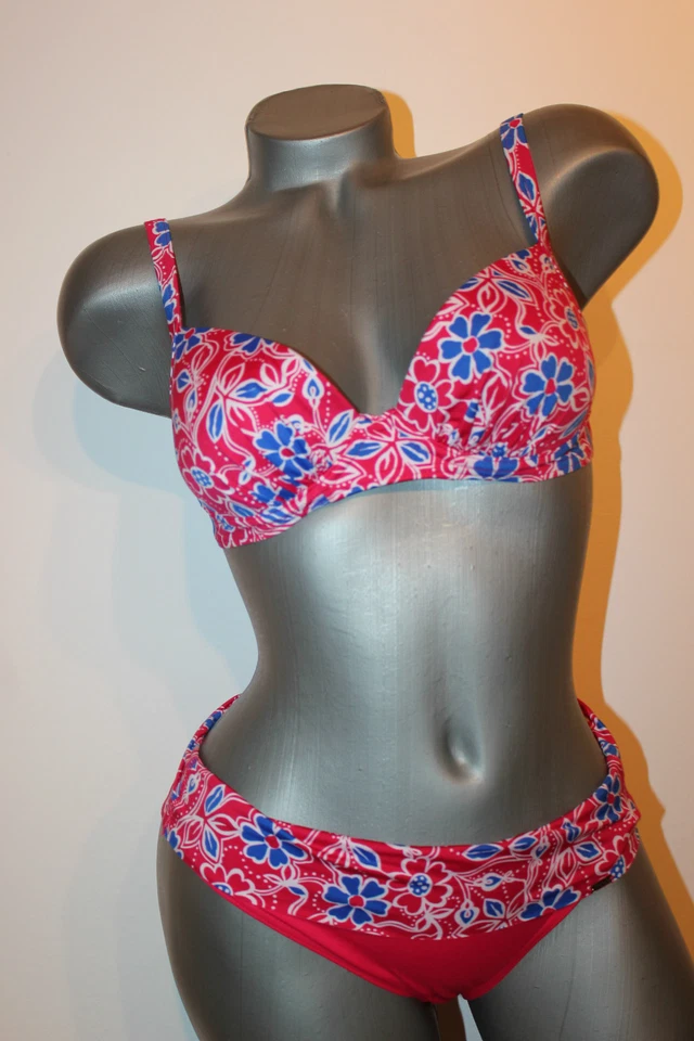 Triumph Bikini mit Bügel "4 Your Style 14 sd CTOWP" Gr.75 B rot gebl 38 Tai 02 - Bild 1 von 4