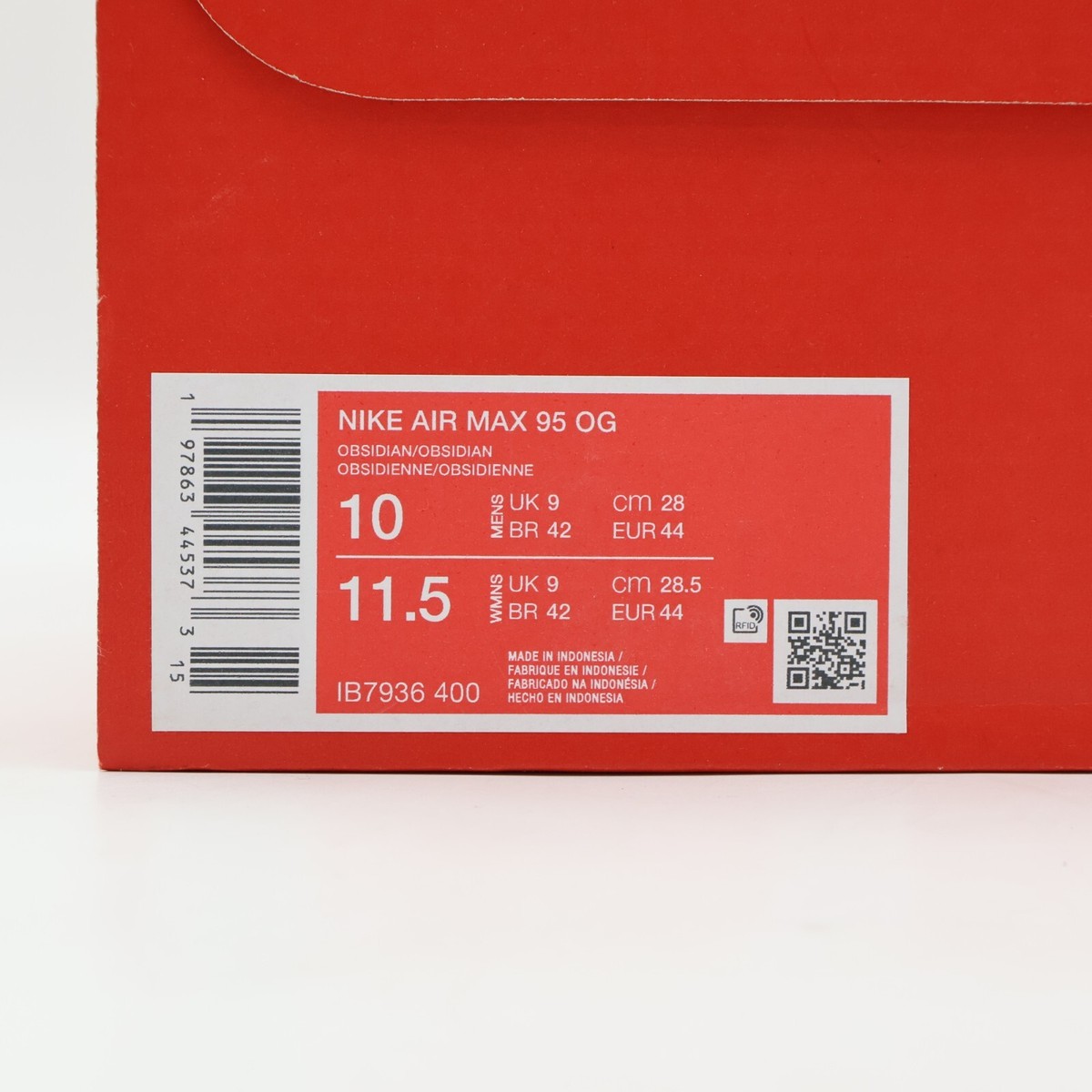 【廃盤・未開封】明日を夢見て('95伊) Nike Air Max 95 OG 