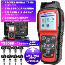 Autel TS508K TPMS Relearn Reset Diagnostic Tool Tire Pressure Sensor Programmer