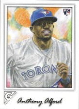 2017 Topps Gallery #82 Anthony Alford NM-MT RC Rookie Blue Jays ID:5365