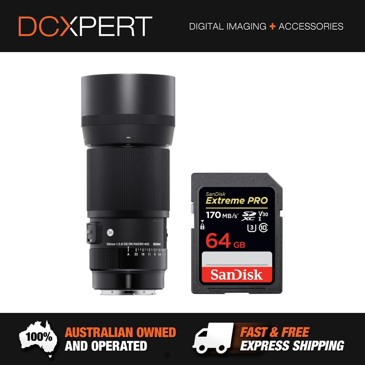 SIGMA 105MM DG DN MACRO ART LENS FOR L-MOUNT (4260969)