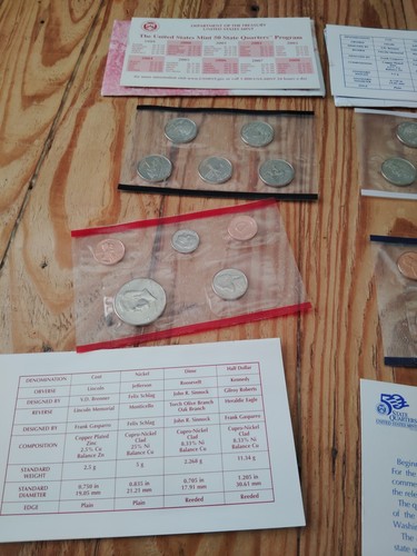 1999 Philadelphia & Denver U.S. Mint Uncirculated Coin Set 20 coins OGP COA - Picture 11 of 11
